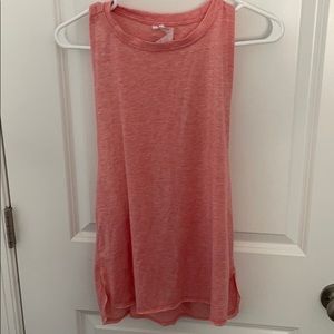 Workout tank (coral)